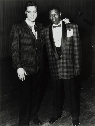 Elvis Presley with B.B. King, "The Two Kings", Goodwill Review, Memphis, TN